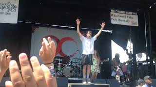 Watsky “Tiny Glowing Screens Pt 3” live at Warped Tour Pomona 2017