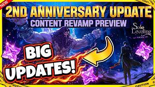 Whoa Huge Dev Update So Many Changes Coming All Update Details Get Ready solo Leveling Arise