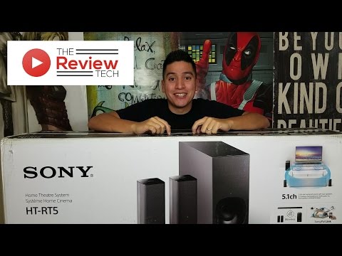 Sony HT-RT5 !!!! Unboxing!!!!! Home Theatre System