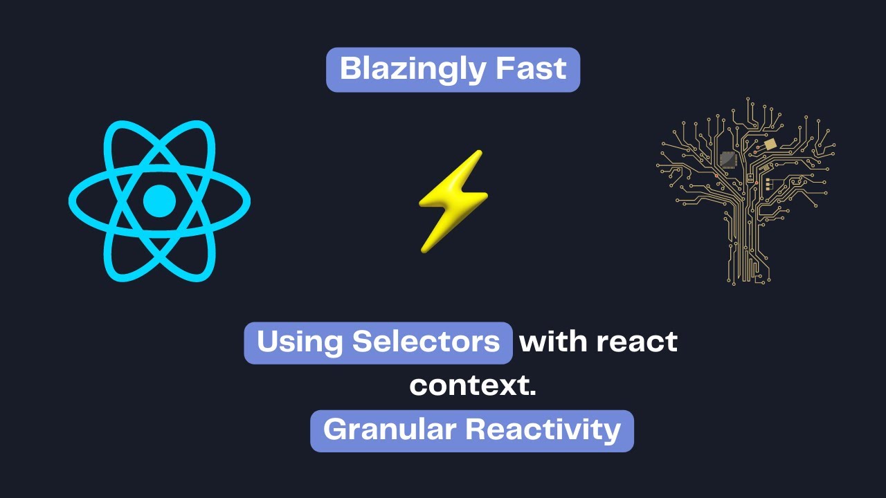 Using selectors with react context | We fixed react context to make it ...