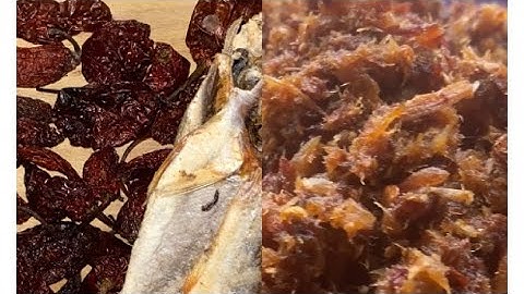 Dry Fish Pickle (Nimok Mas)