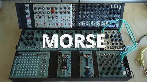 Tenderfoot Electronics – MORSE Module Overview