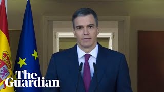 Spain's Pedro Sánchez Says He Will Stay On As Pm