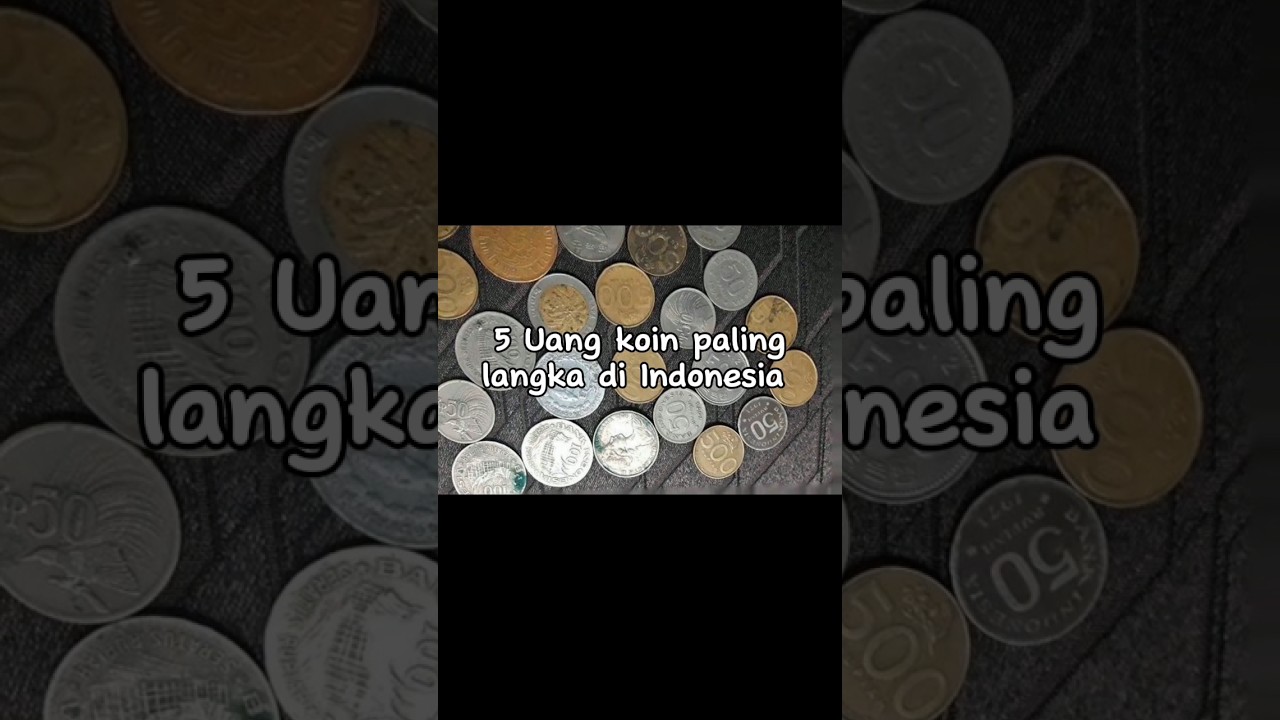 5 UANG KOIN PALING LANGKA DI INDONESIA❗