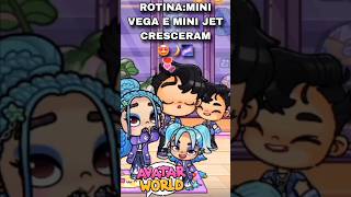 ROTINA:MINI VEGA E MINI JET CRESCERAM ( VIRARAM ADOLESCENTES)🤩🌙🌌 SE INSCREVAM NO CANAL #AVATARSTORY