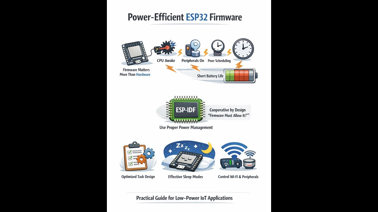 Power Efficient Firmware Design on ESP32 Using ESP IDF and FreeRTOS ...
