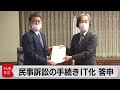 民事裁判の手続き全面IT化を答申（2022年2月14日）