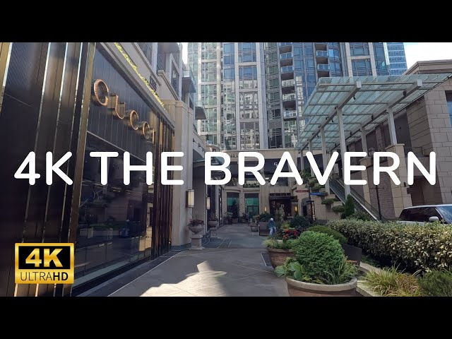 4K Walk Through The Shops at The Bravern in Bellevue