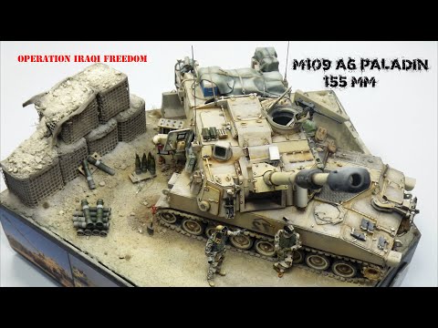 M109 A6 Paladin (O.I.F Version) #m109 #diorama #afvclub #weatheringmodels #modeller #gaetamodeler