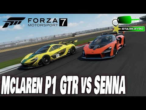 FORZA 7 - McLaren SENNA vs P1 GTR!