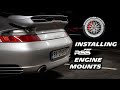 How to install RSS engine mounts on my Porsche 996 Turbo, review and noise test