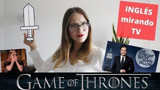 FAKE SPOILER DE JUEGO DE TRONOS. APRENDER INGLÉS con Maisie Williams y Jimmy Fallon