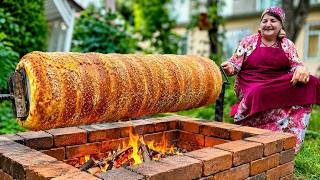 Grandma's Fire-Baked Giant Chimney Cake: Cinnamon & Walnut Trdelnik screenshot 4