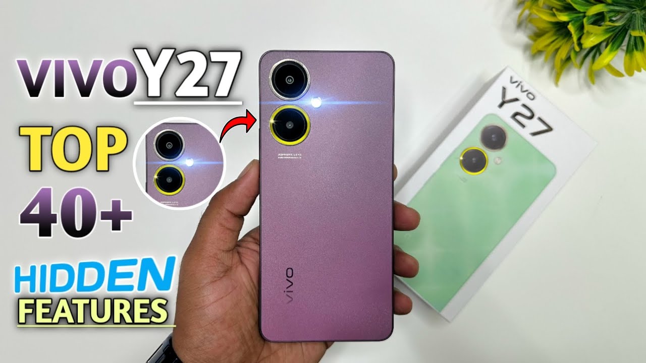 Vivo Y27 Top 40++ Hidden Features || Vivo Y27 Tips & Tricks | Vivo Y27