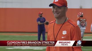 Dabo Swinney fires Brandon Streeter