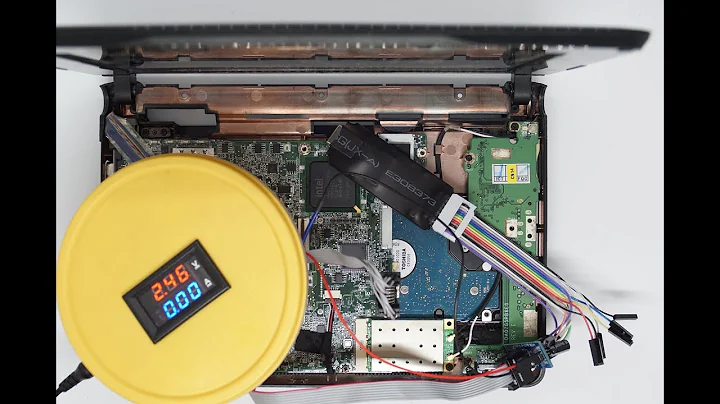 Program SPI BIOS chip on the board.