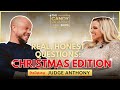 Real honest questions christmas edition with candy valentino and judge anthony