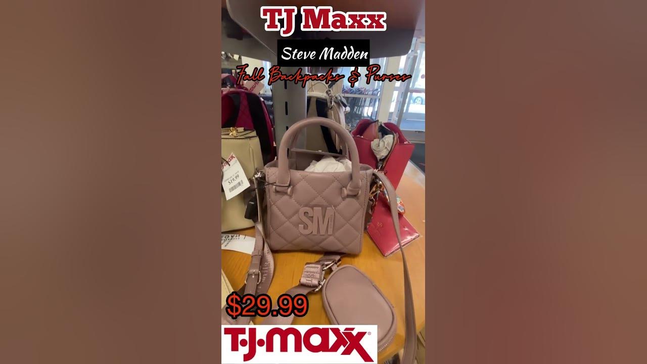 TJ Maxx Shopping Vlog to look for the viral Steve Madden bag