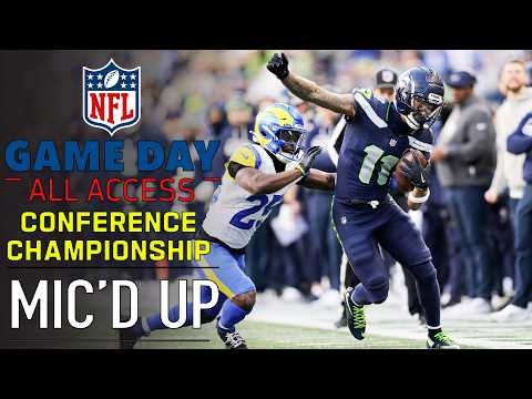 Conference Championships Mic'd Up! "Let’s go band for band" | Game Day All Access