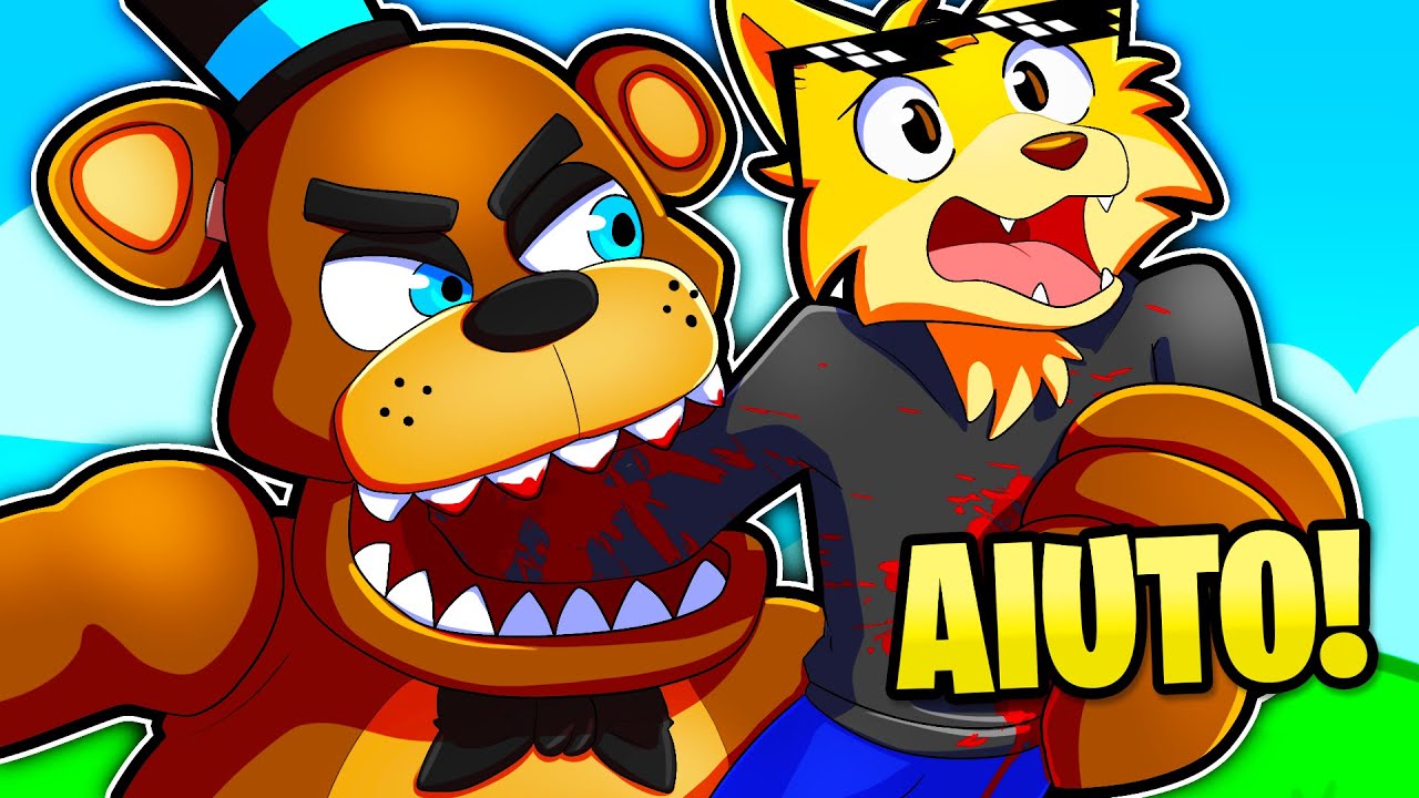 FREDDY FAZBEAR GIGANTE VUOLE MANGIARMI MA DIVENTO VENOM PER DISTRUGGERLO! *ASSURDO*