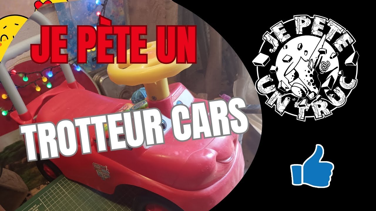 JE P??TE UN TROTTEUR CARS AVEC LA MASSE - YouTube