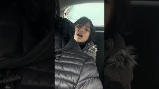 Driving home from work with the kids, Radlett to Watford.