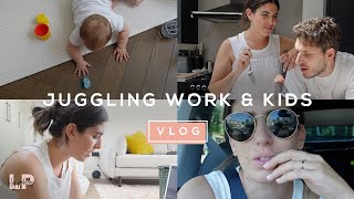 SPEND THE DAY WITH ME: WORKING & WITH THE KIDS  | Lily Pebbles