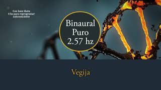 Binaural puro - Pure tone 2.57 hz vejiga 🧬
