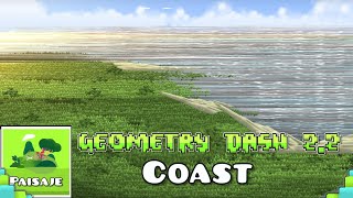 Coast 🏖 / GD 2.2 Artwork 🖼 & ambient animation 🍃 | #Dibalin11