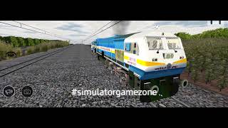 🚩 Loco Engine Escape From The Bogie Simulator Glitch 🔥#trainsimulator2022 #simulatorgamezone #viral screenshot 4