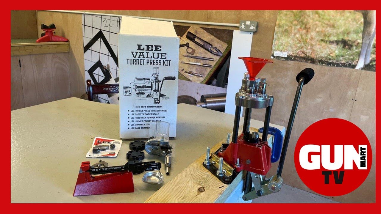 Lee Precision VALUE, 4-HOLE TURRET PRESS KIT - YouTube