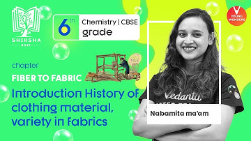 Fiber to Fabric Class 6 Science Chapter 3 L1 | History of Clothing Material| CBSE | Nabamita Ma