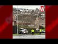 Elderly dog walker 'trapped under car' as incident shuts Newport road