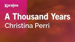 Karaoke A Thousand Years - Christina Perri *  - Durasi: 4:51. 