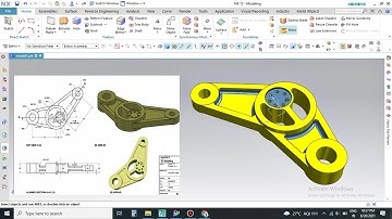 Siemens NX12 cad tutorial 3D molding exercise