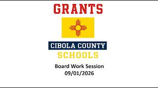 Board Work Session 09/01/2026