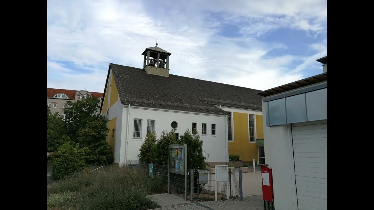 Nürnberg (N) Muggenhof kath. Schutzengelkirche : Vollgeläut (Tonaufnahme) (inzw. hist.)