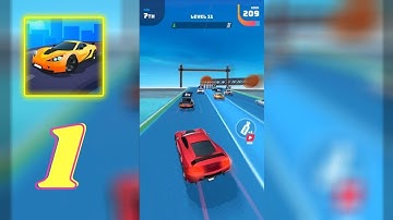 Race Master 3D - Car Racing - Gameplay Walkthrough Part 1 - 1-11 LVL (iOS, Android)