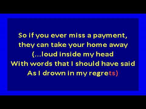 Lupe Fiasco Ft  Skylar Grey -  Words I Never Said (karaoke)