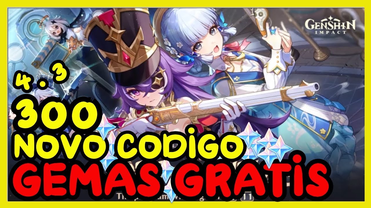 Genshin Impact - Códigos para obter mais Gemas Essenciais (versão 1.3)