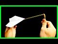 How to make a boomerang airplane throwing gun with rubber bands