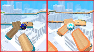 🆕 Same Level IN - ⚽ Going Balls VS Sky Rolling Ball 3D ✅  Part 8 (Android iOS GamePlays)
