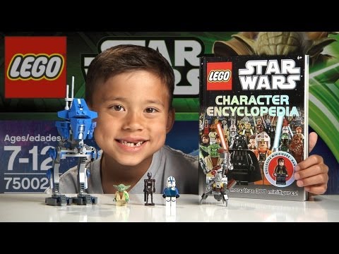 AT-RT - LEGO Star Wars Set 75002 & LEGO Minifig Encyclopedia Time-lapse Build, Unboxing & Review
