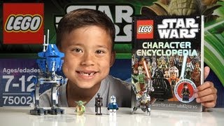 AT-RT - LEGO Star Wars Set 75002 & LEGO Minifig Encyclopedia Time-lapse Build, Unboxing & Review