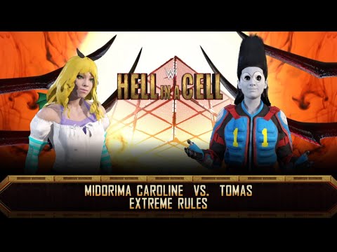 【WWE 2K22】緑魔キャロライン vs 機関車トーマス