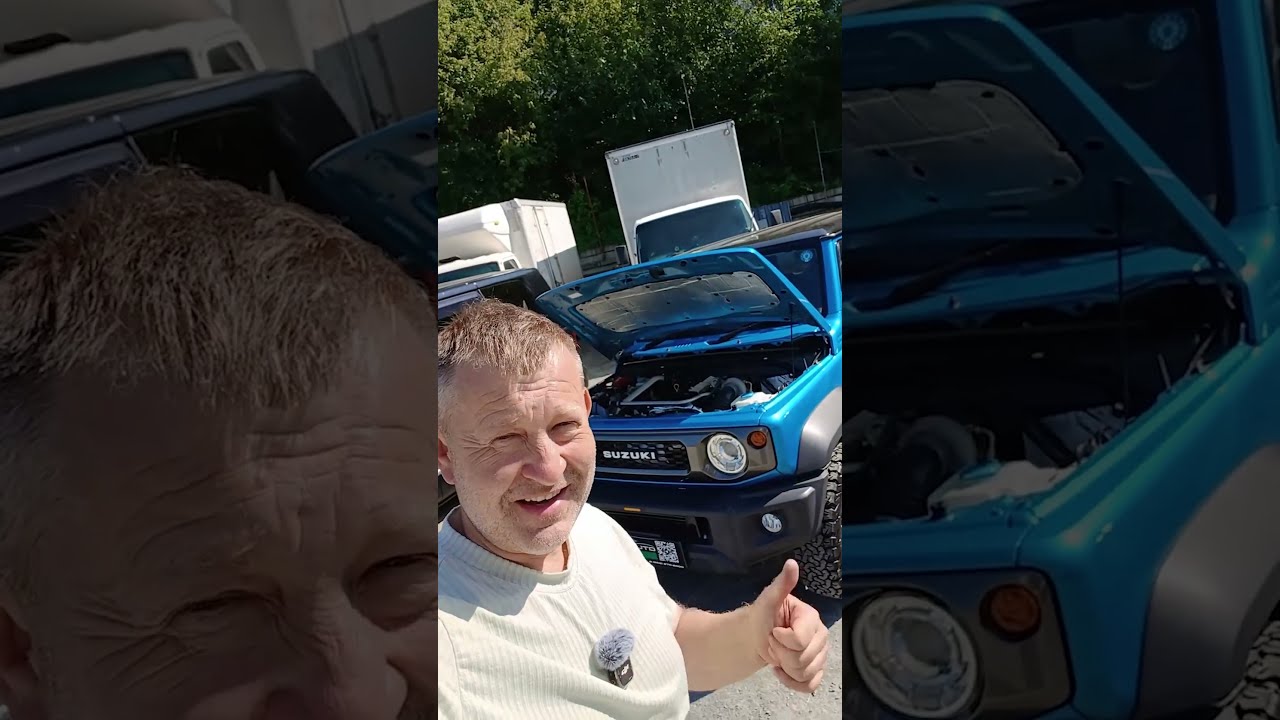 Таких машин серийно не бывает - Сузуки Джимни Сиерра - 1,5 литра Турбо
