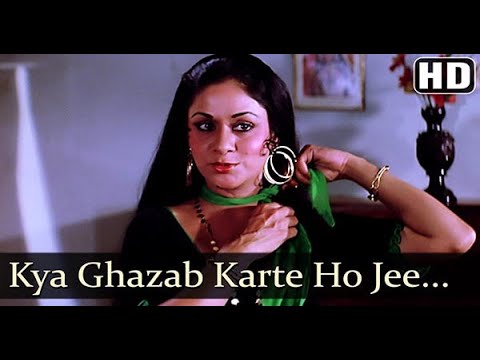 Kya Ghazab Karte Ho Ji | Asha Bhosle | Love Story Songs | Kumar Gaurav | Vijeta Pandit | Aruna Irani
