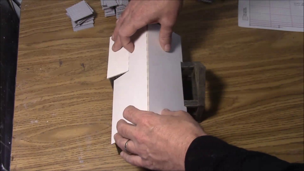 Watermill Step 8A: Making the Roof - Part 1