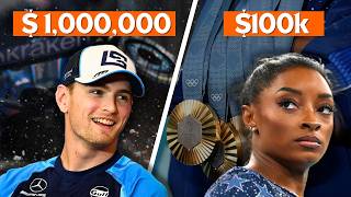 Why Simone Biles Makes 10x Less Than an F1 Driver