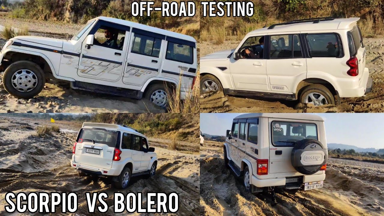 Scorpio s11 vs bolero Power Plus  off-road battle 💪